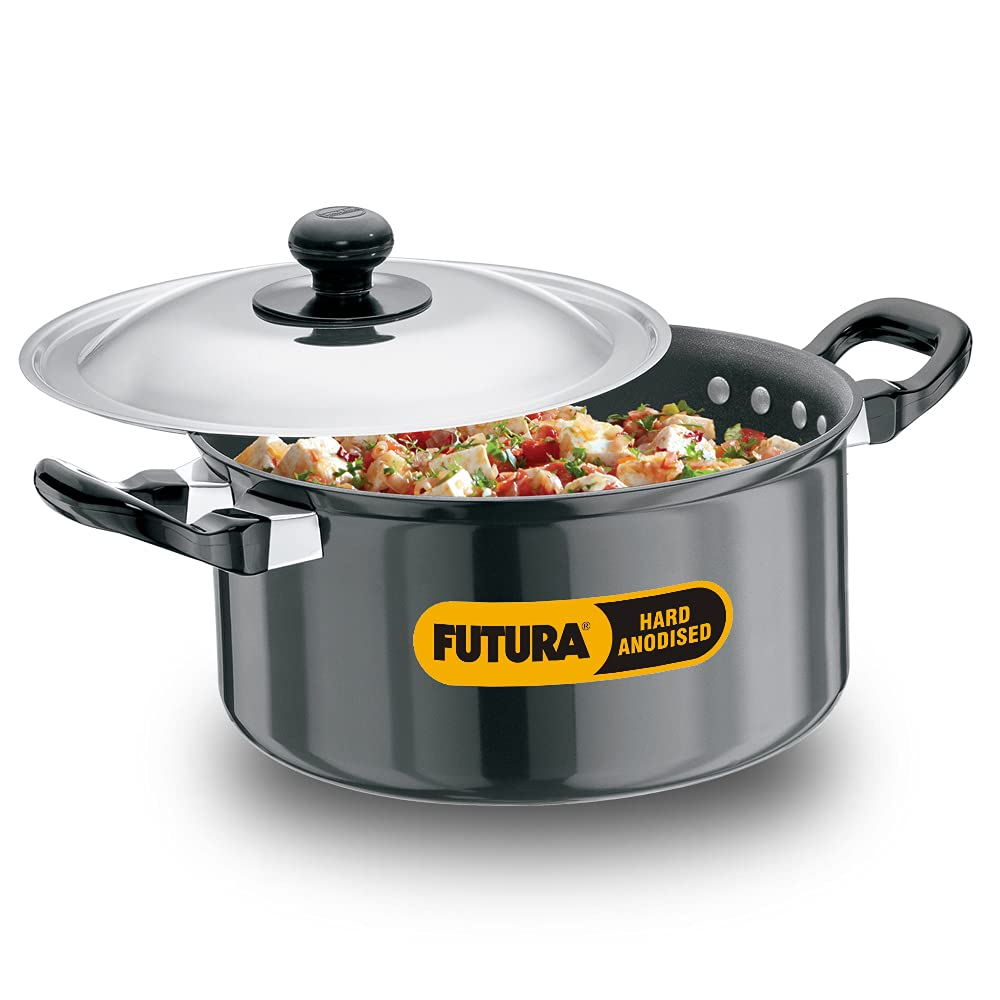 Hawkins L33 Futura Hard Anodised cook and Serve Stewpot  225 Litres