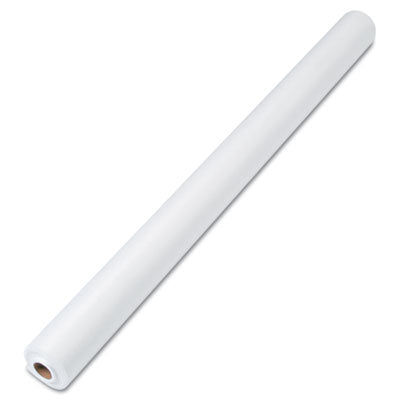 Tablemate LS4050WH LinenSoft NonWoven Polyester Banquet Roll CutToFit 40&amp;quot; x 50' White