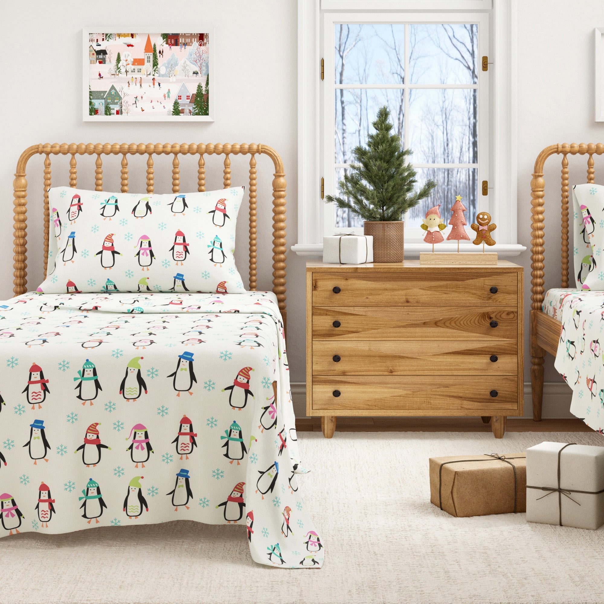 4-Piece Turkish Cotton Flannel Sheet - Stratton Collection