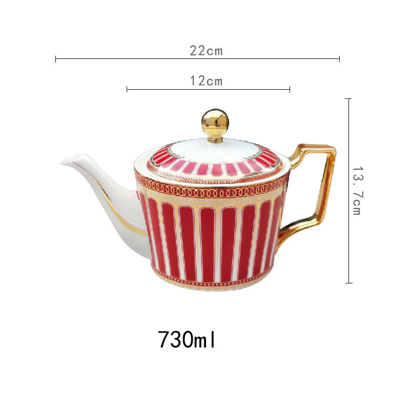 Luxury Household Heat Resistant Fashionable Ceramic Kettle