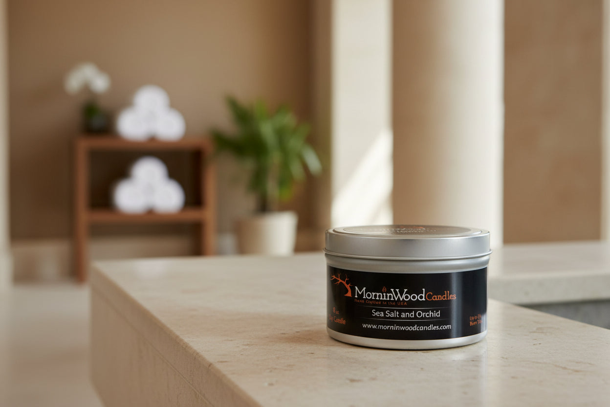 Sea Salt and Orchid - Soy Tin Collection