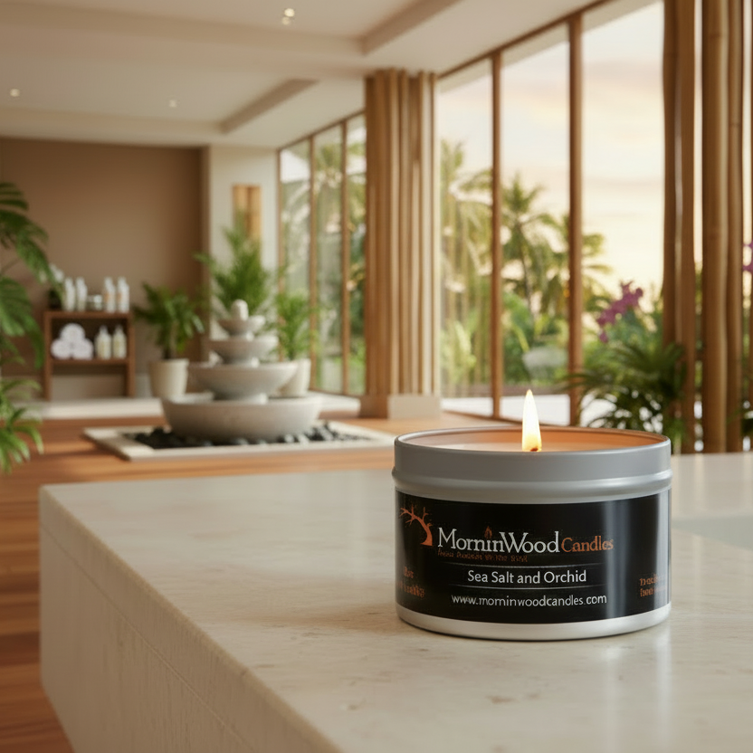 Sea Salt and Orchid - Soy Tin Collection