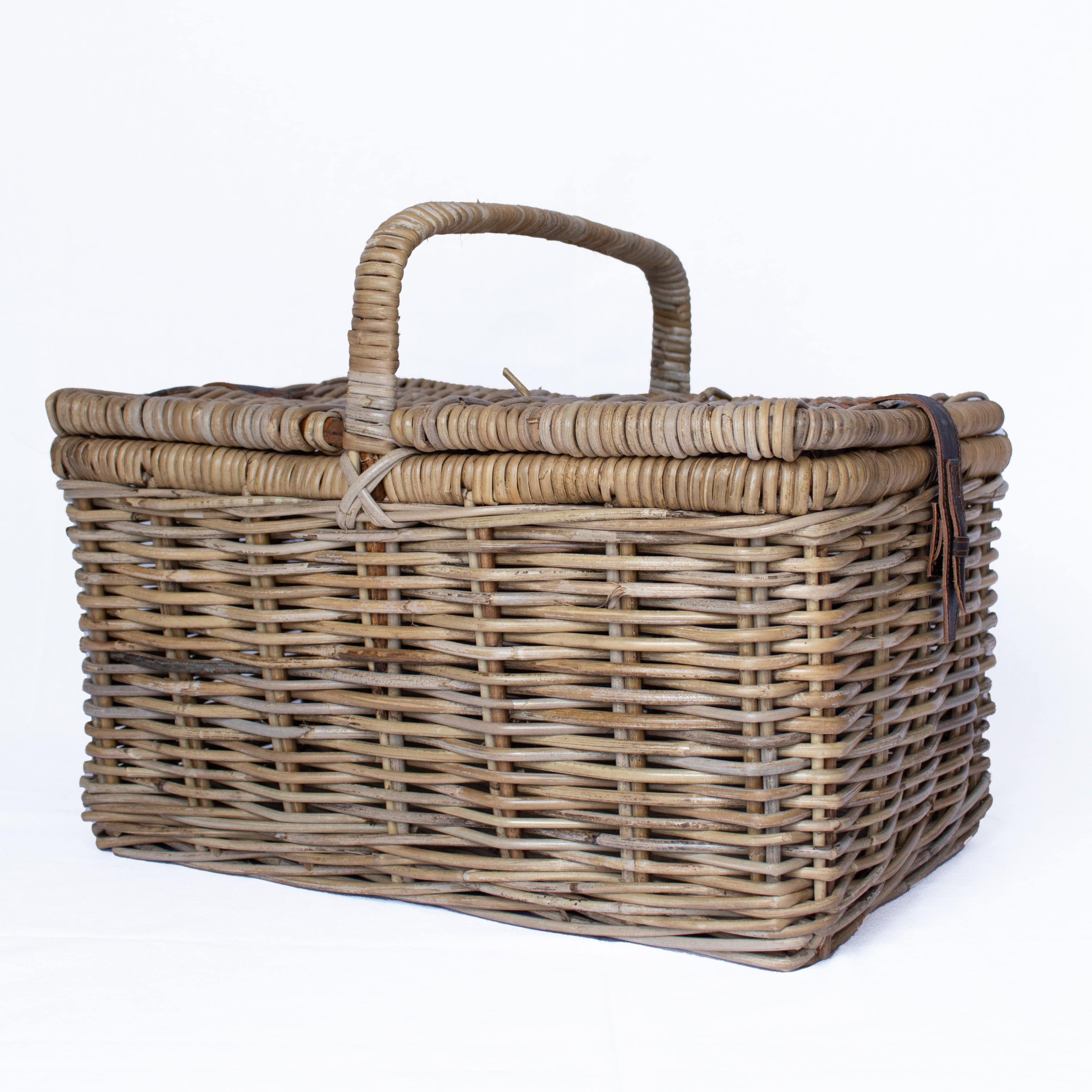 Rattan Picnic Basket