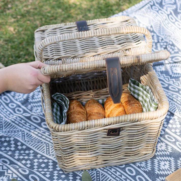 Rattan Picnic Basket