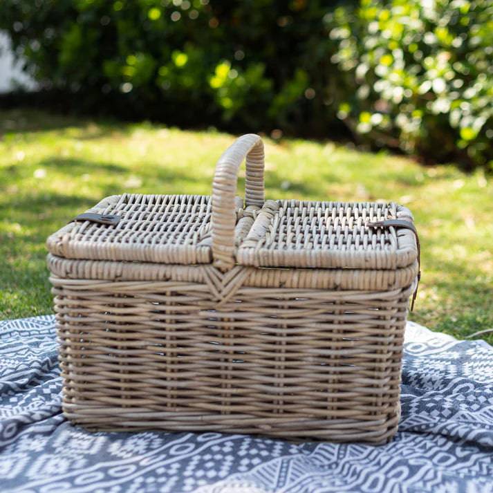 Rattan Picnic Basket