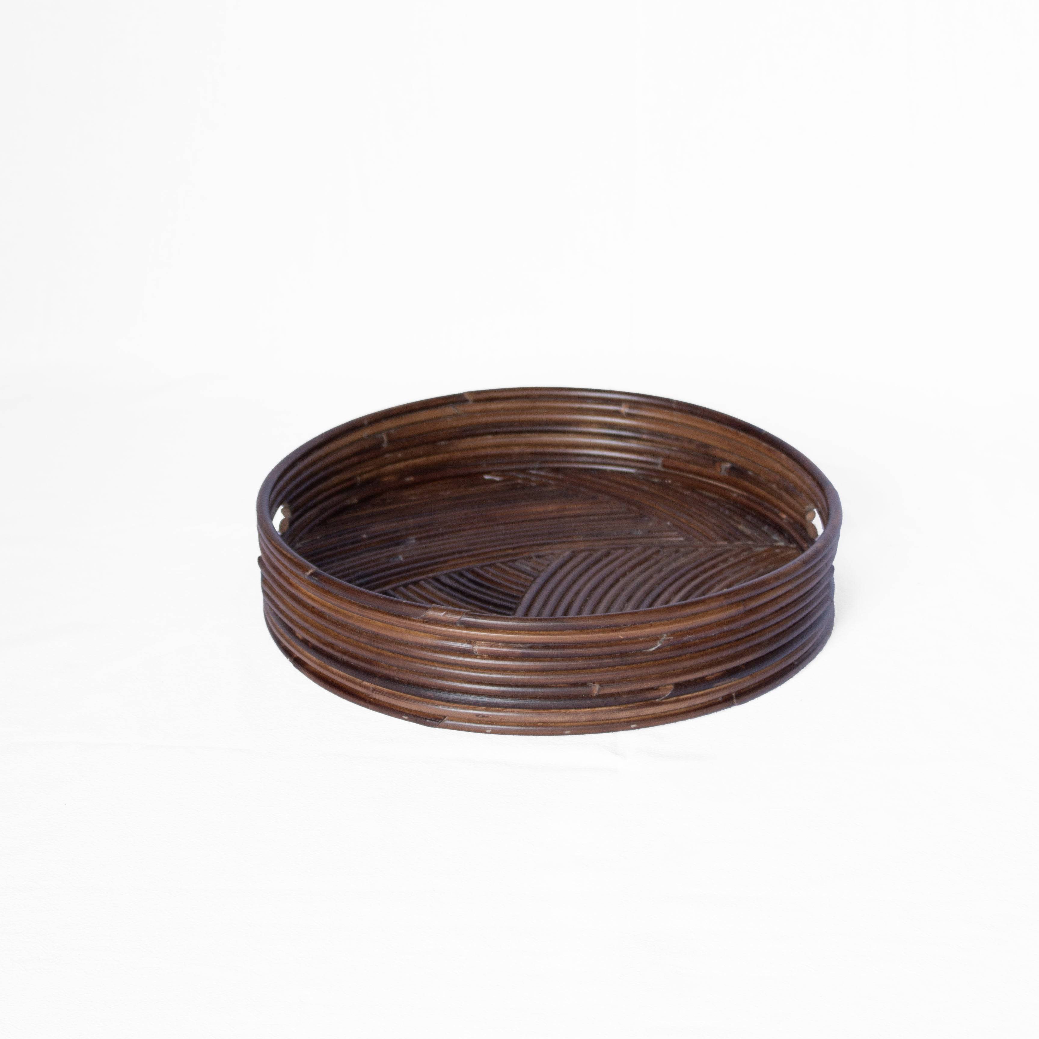 Dark Bamboo Tray