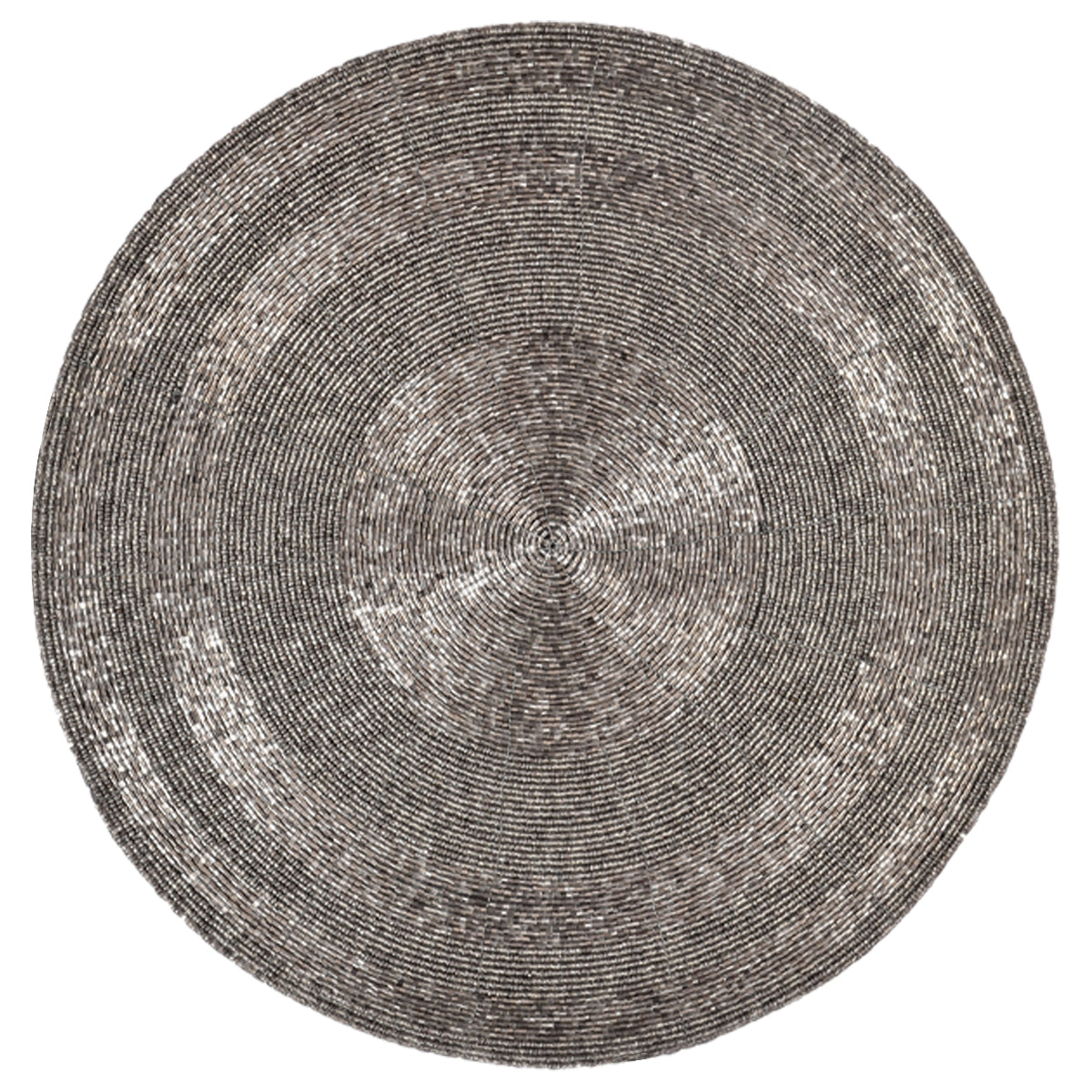 Charliedon Bloom – Beaded Placemats, The Charliedon Collection Artistic Decorative Dining Table Décor 14 inch