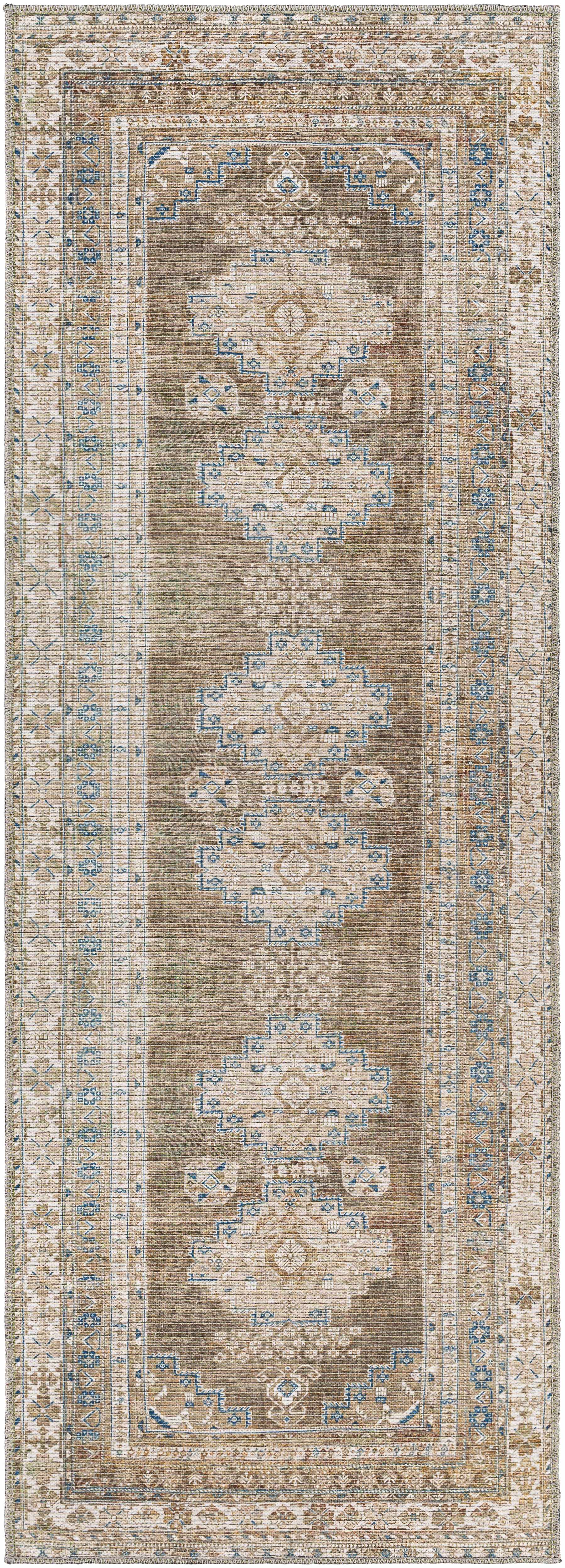 Baltinglass Flat Pile Washable Rug