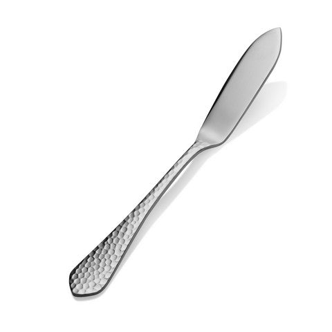 Bon Chef SBS1213 6.64 x 2 x 2 in. 6.64 in. Reflections Flat Handle Butter Spreader  Pack of 12