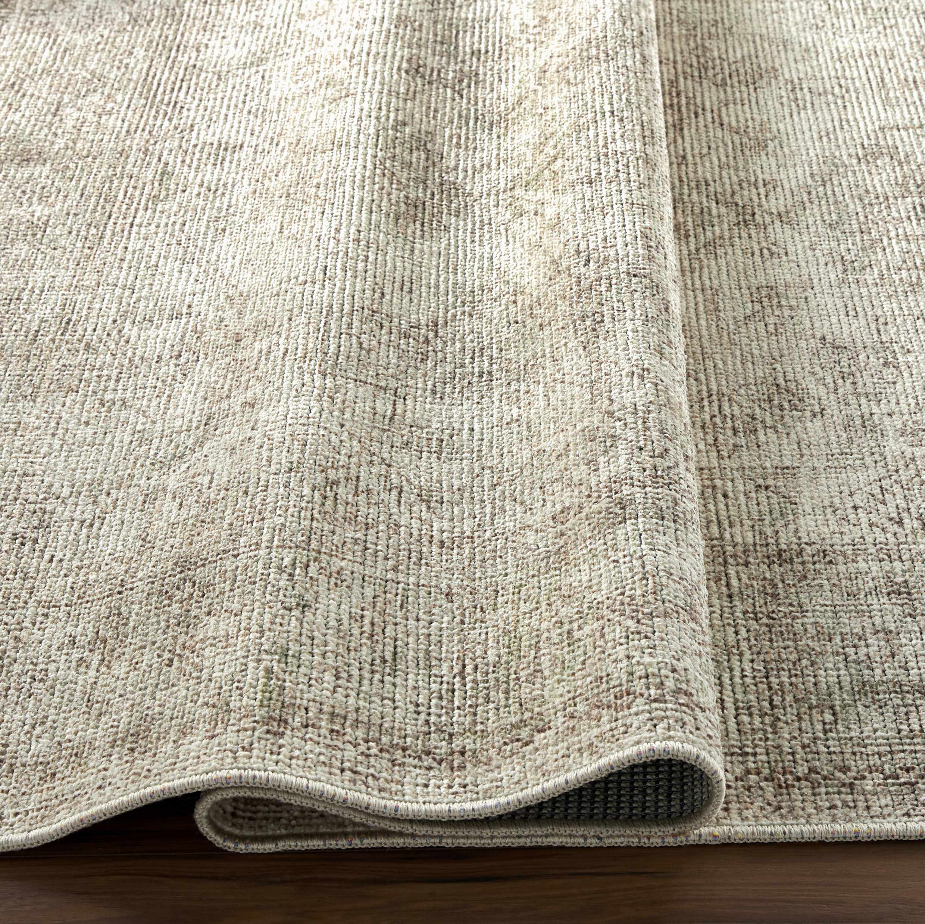 Margot Medallion Olive 7ft Runner Rug - Livabliss x Becki Owens