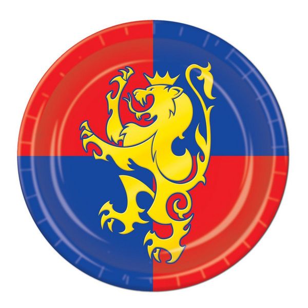 Beistle 58074 Medieval Plates  Case of 12