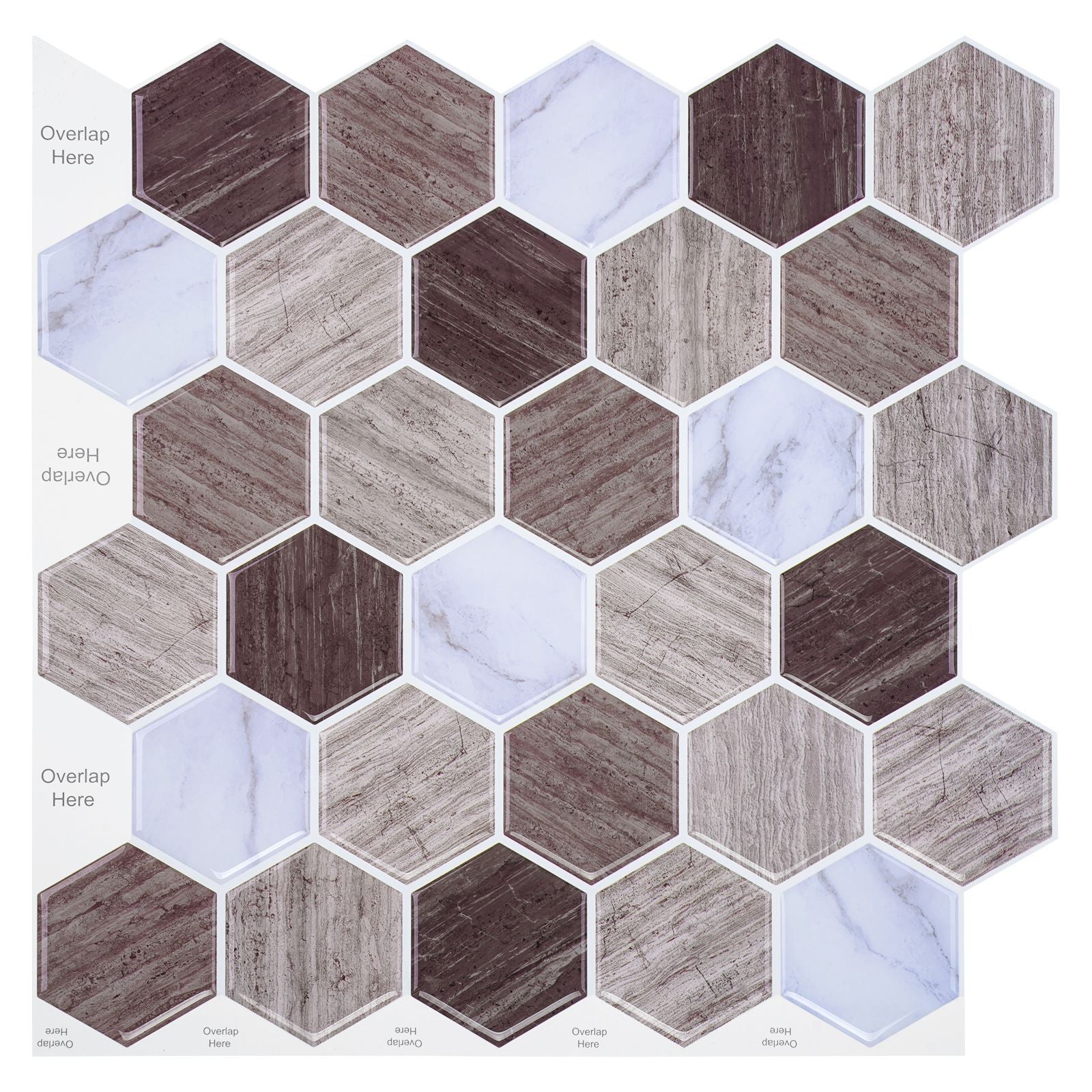 3D Self-adhesive Crystal Epoxy Wall Stickers For Kitchen Decor