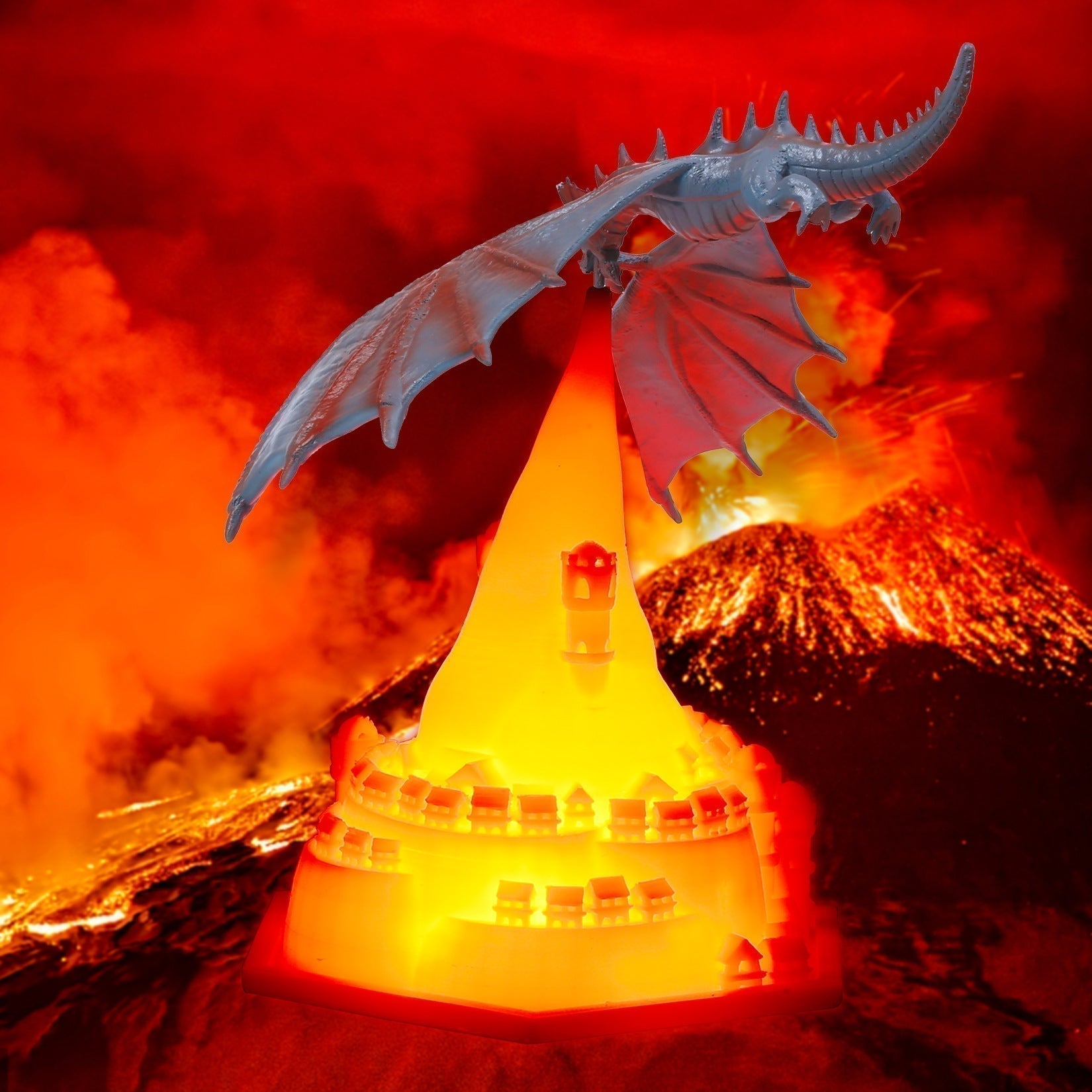 Dragon Breathing Lamp