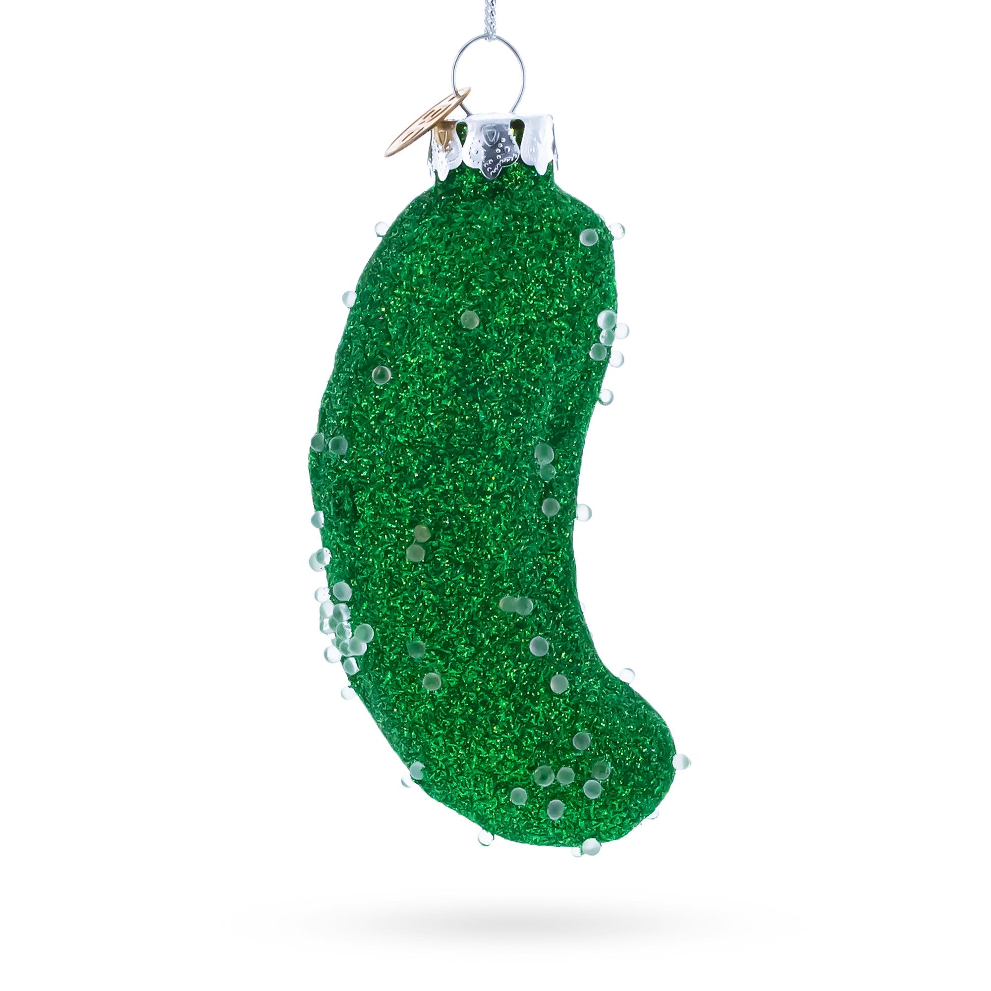 Salted Pickle Glass  Christmas Ornament