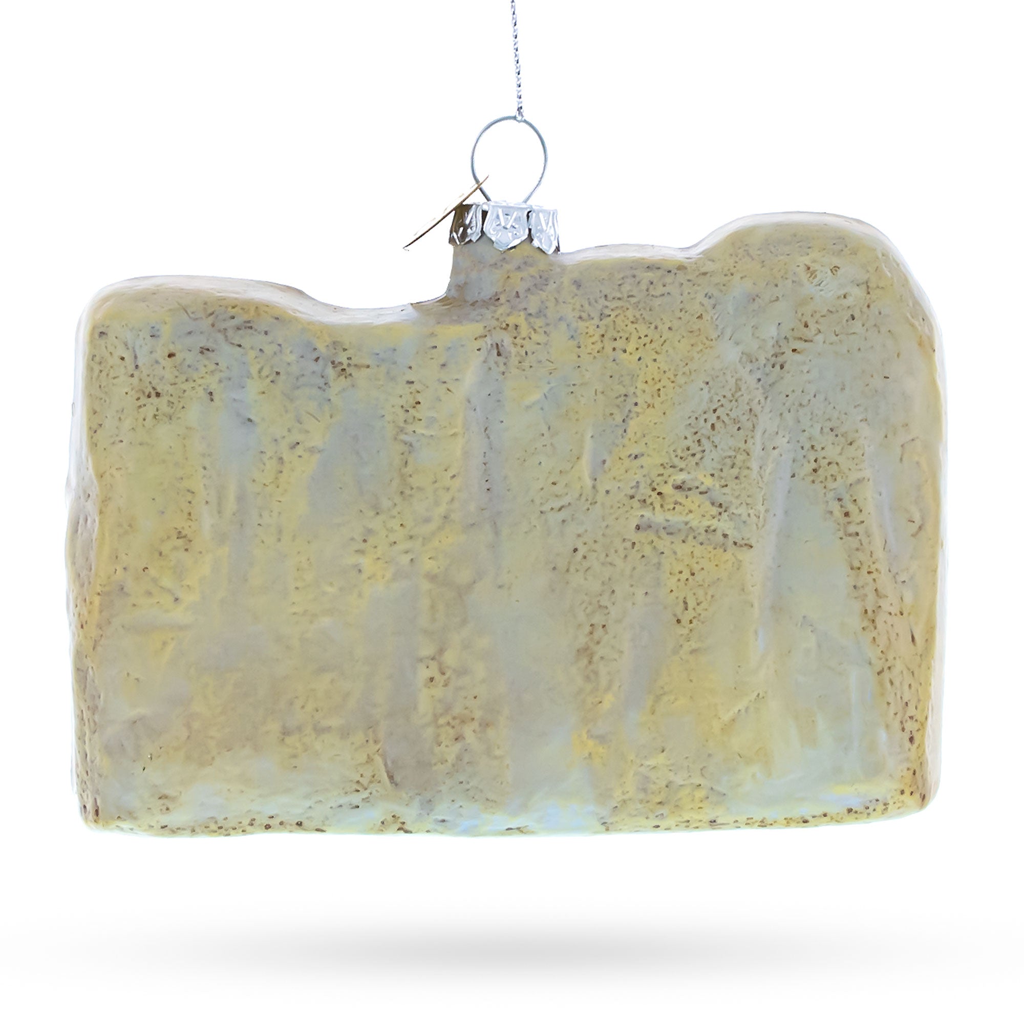Mount Rushmore, South Dakota Glass Christmas Ornament