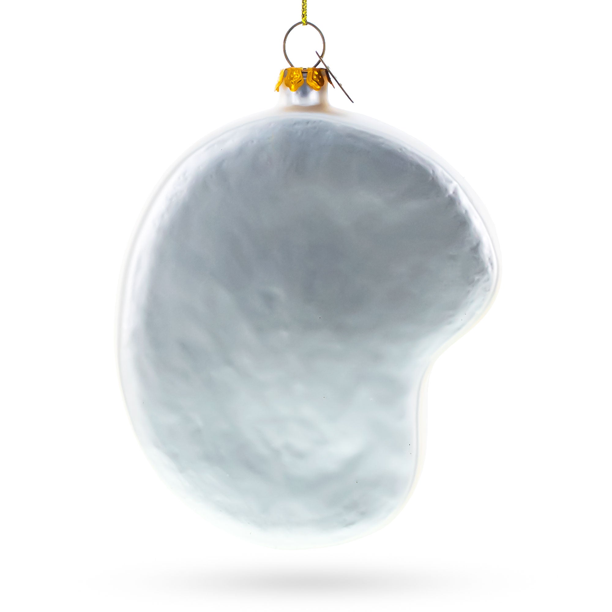 Artist's Color Palette Glass Christmas Ornament