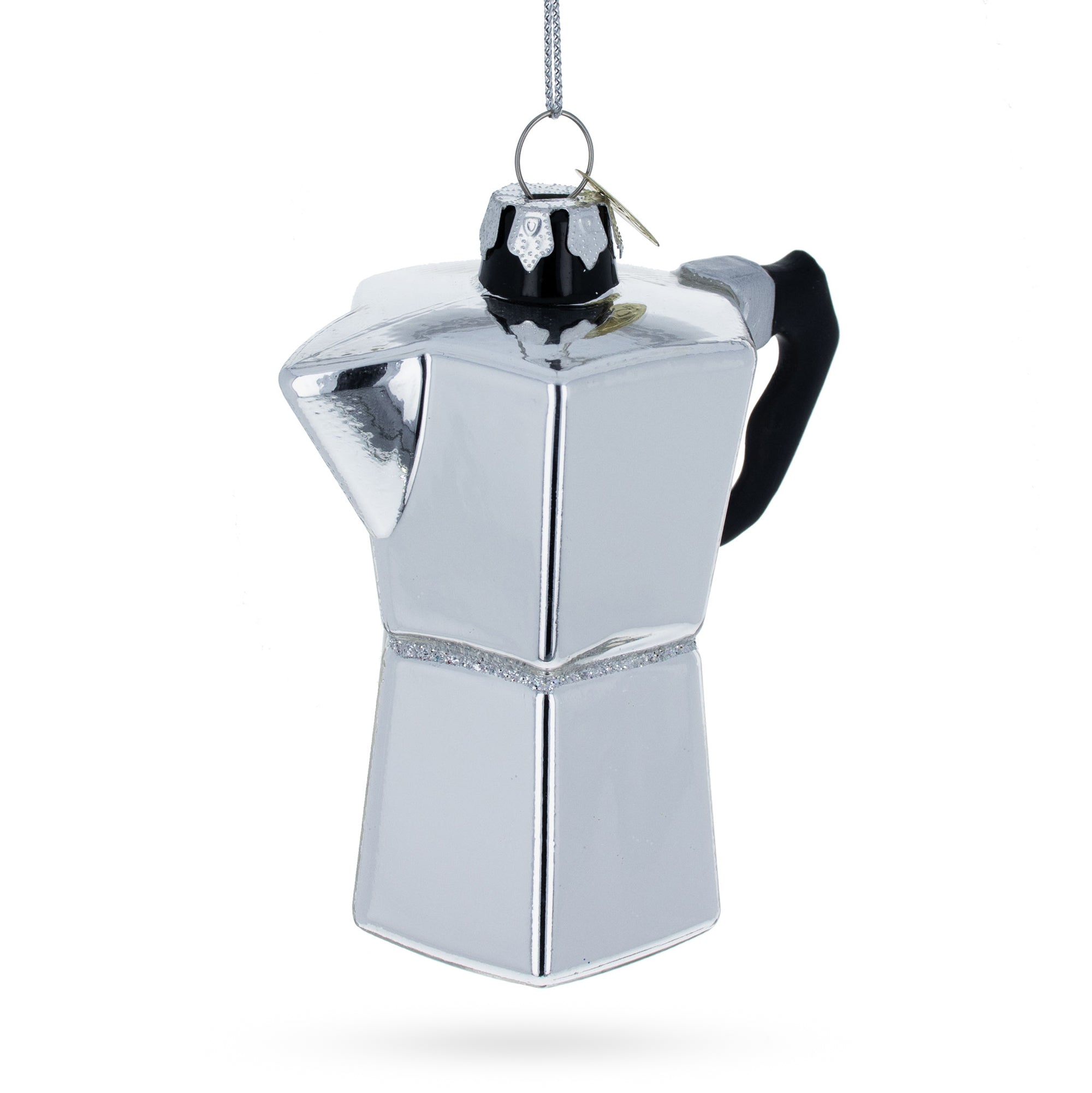 Espresso Maker Coffee Lover Glass Ornament Glass Christmas Ornament
