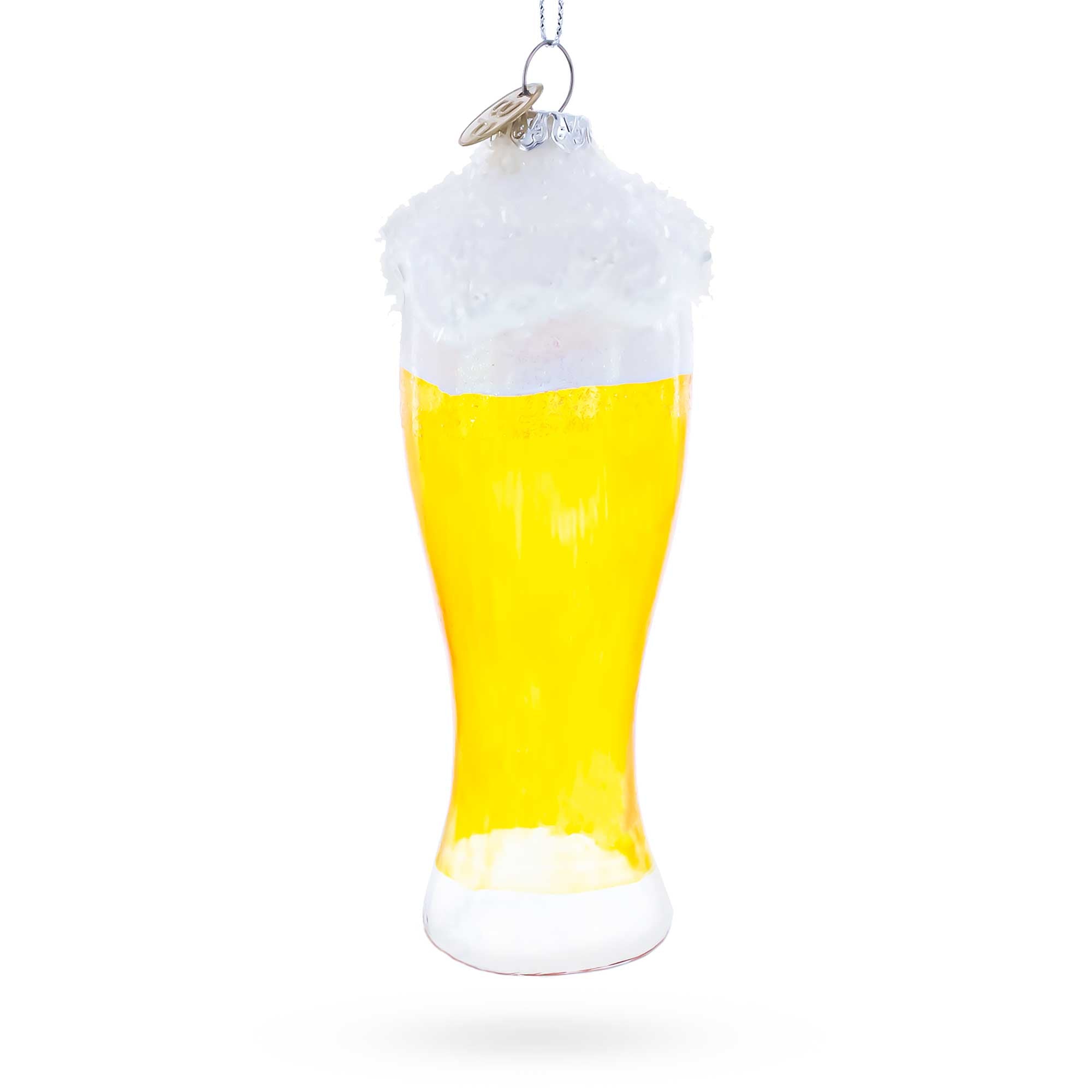 Frothy Pint of Ale Glass Christmas Ornament