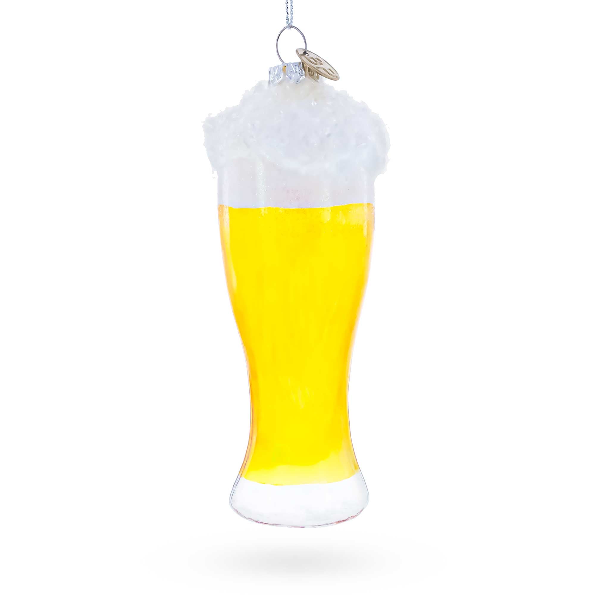 Frothy Pint of Ale Glass Christmas Ornament