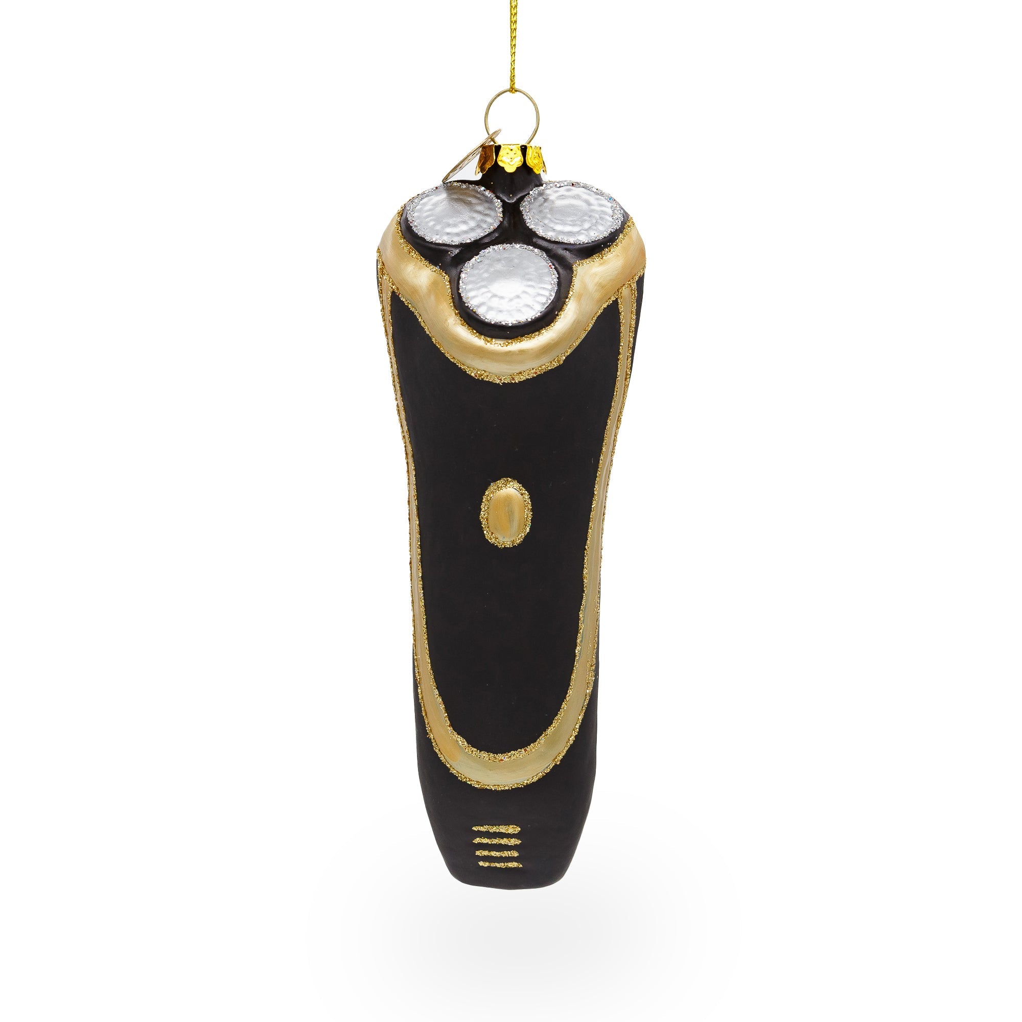 Electric Shaver Glass Christmas Ornament