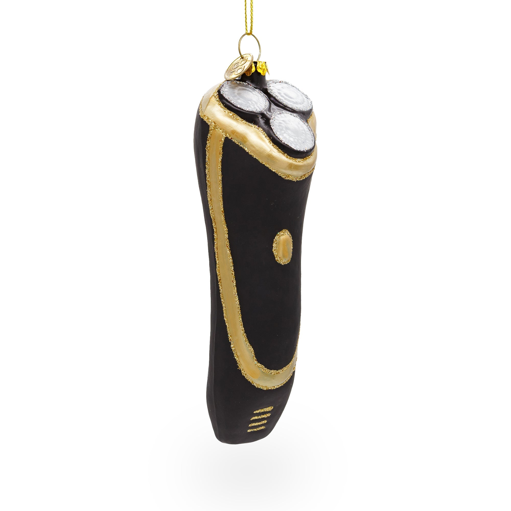 Electric Shaver Glass Christmas Ornament