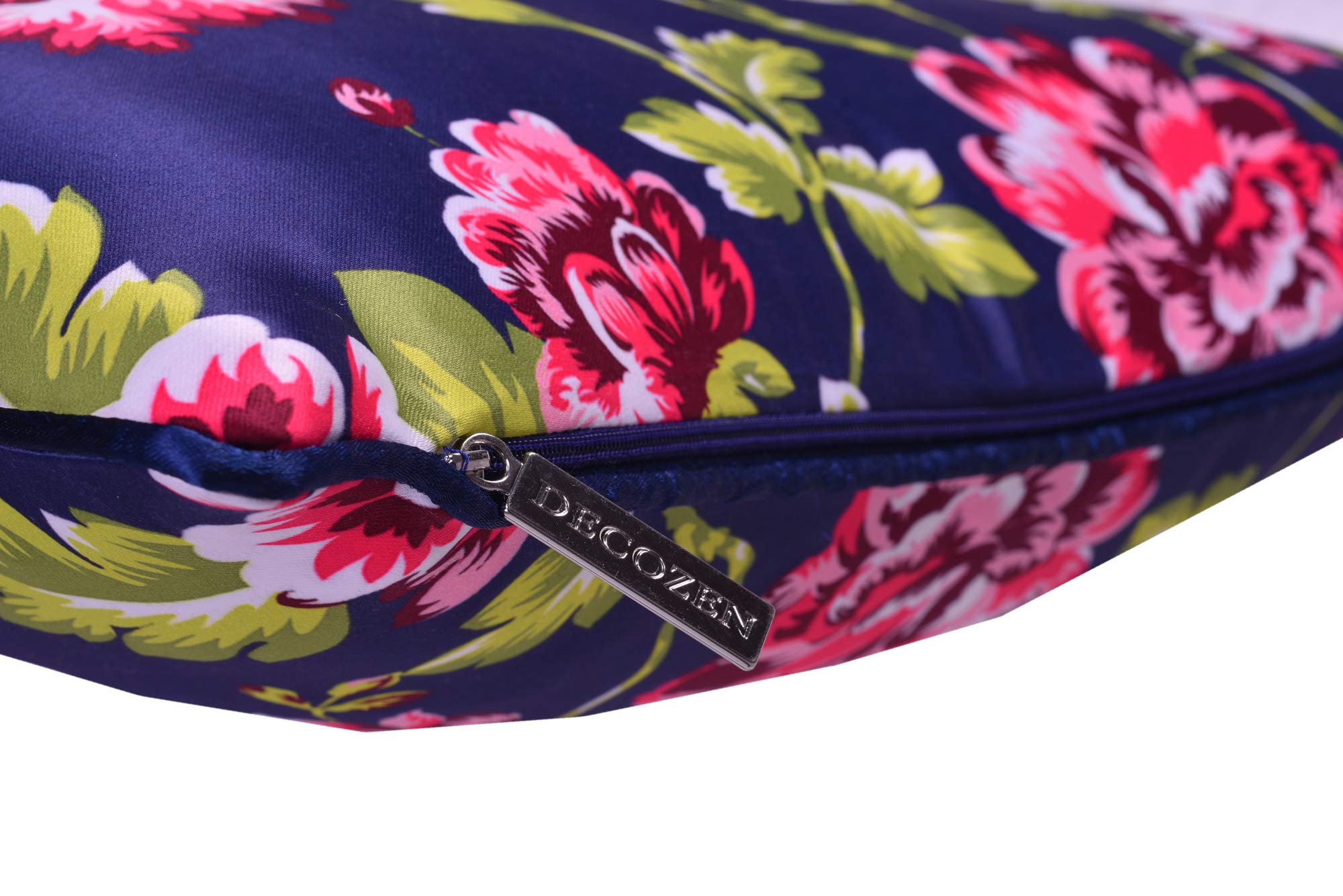 Floral Printed Throw Pillow Covers - 14 x 20 Inches