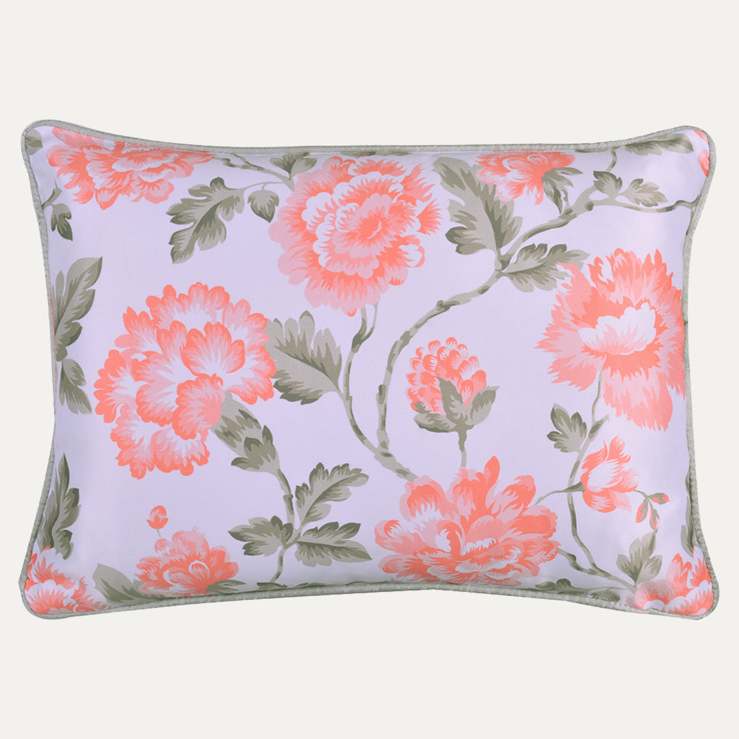 Floral Printed Throw Pillow Covers - 14 x 20 Inches