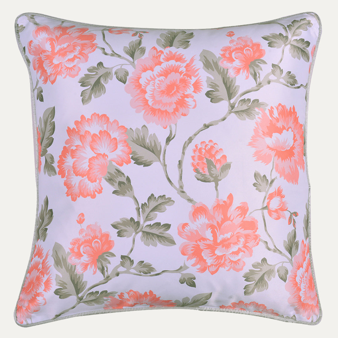 Floral Printed Throw Pillow Covers - 20 x 20 Inches