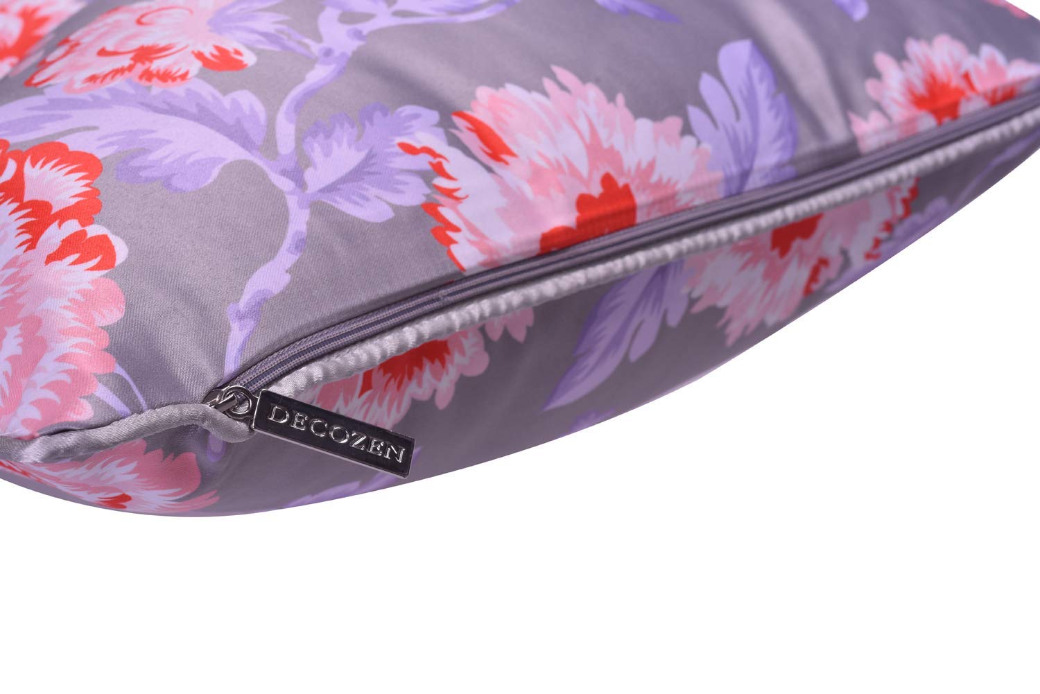 Floral Printed Throw Pillow Covers - 20 x 20 Inches