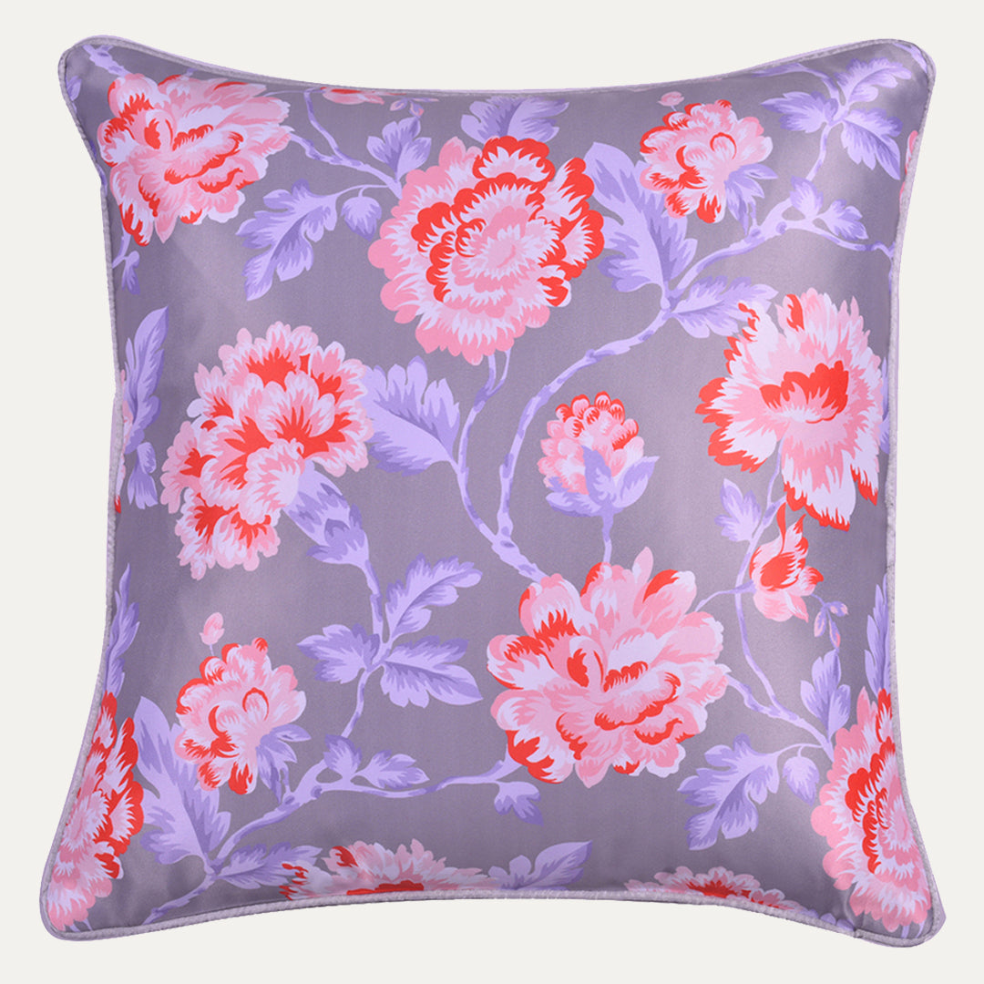 Floral Printed Throw Pillow Covers - 20 x 20 Inches