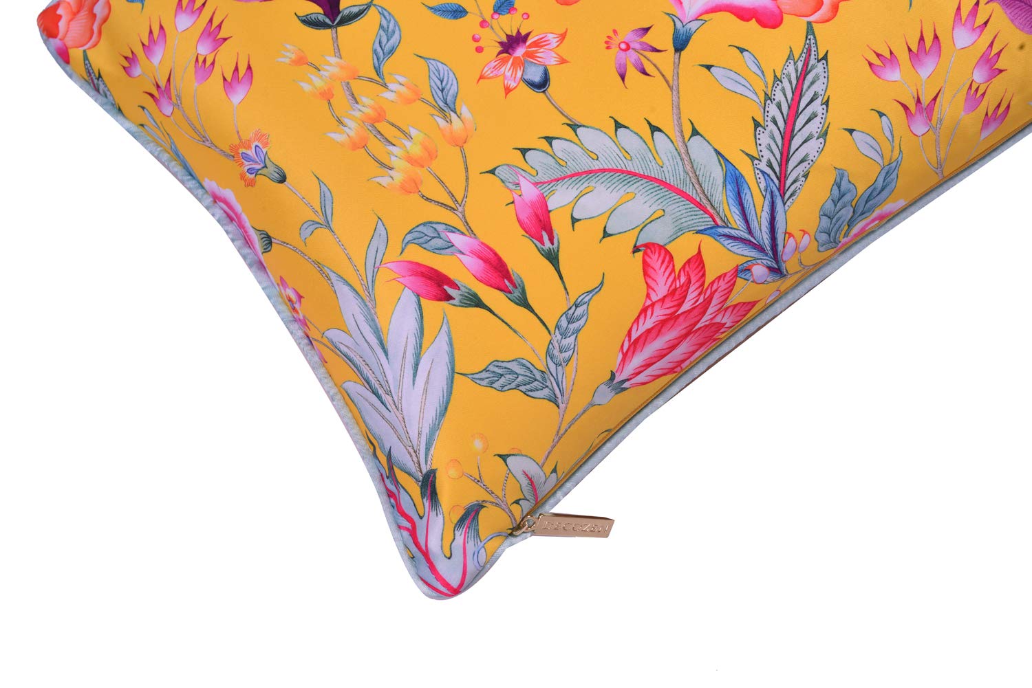 Floral Printed Throw Pillow Covers - 14 x 20 Inches