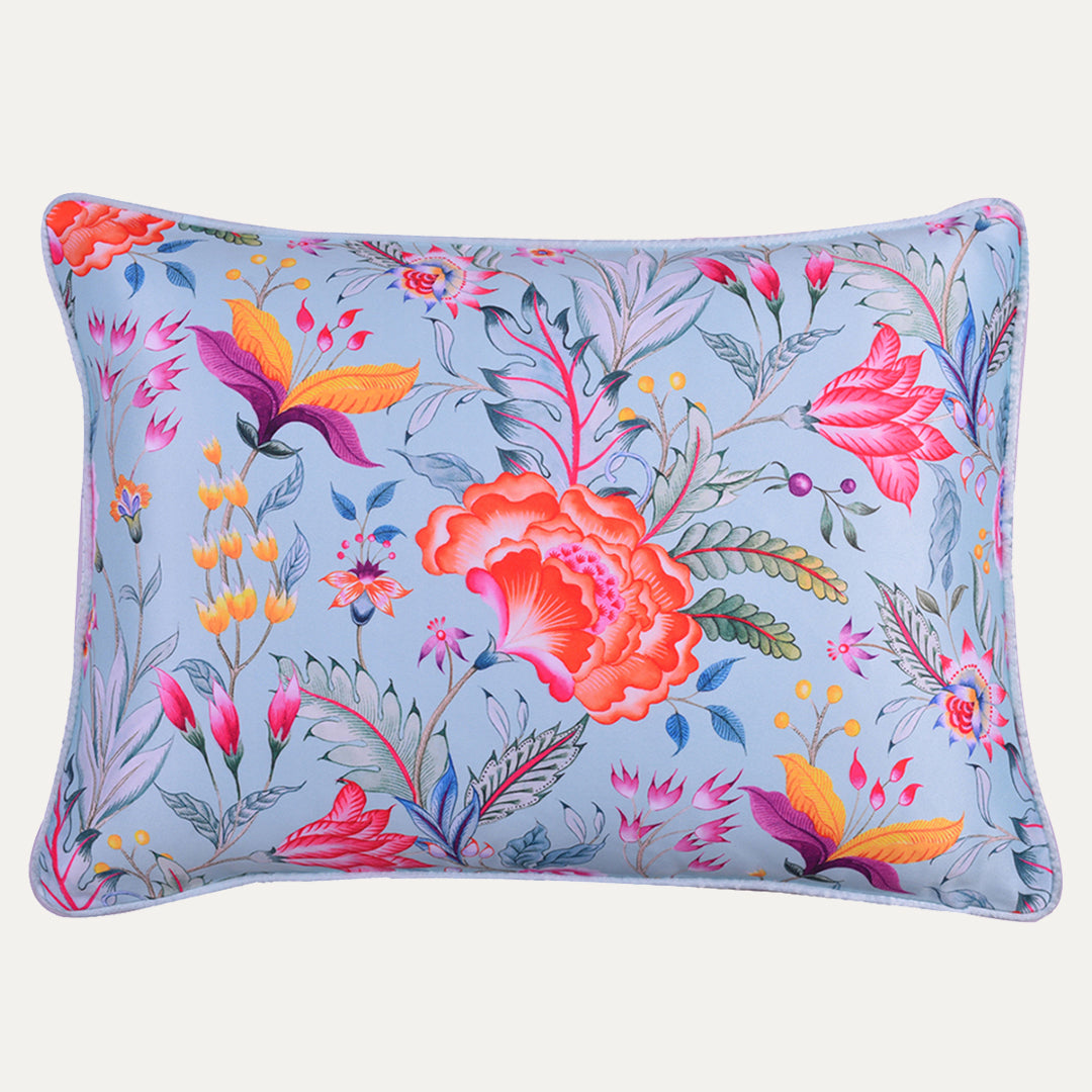 Floral Printed Throw Pillow Covers - 14 x 20 Inches