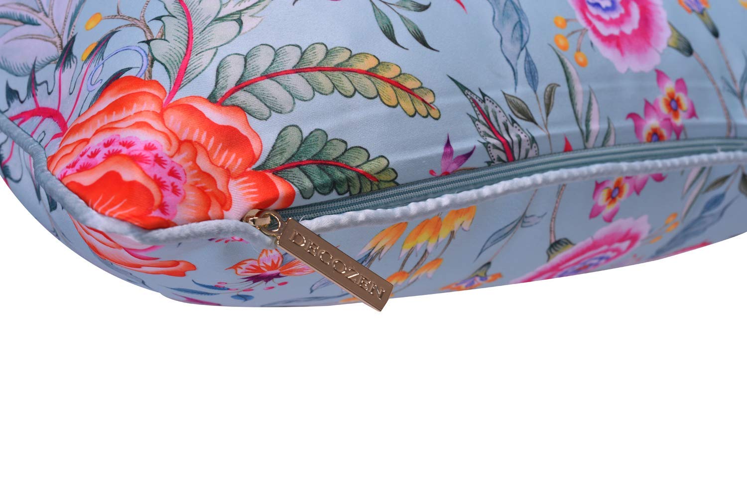 Floral Printed Throw Pillow Covers - 20 x 20 Inches