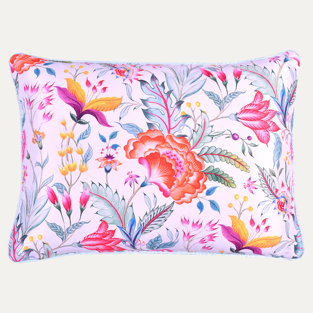 Floral Printed Throw Pillow Covers - 14 x 20 Inches