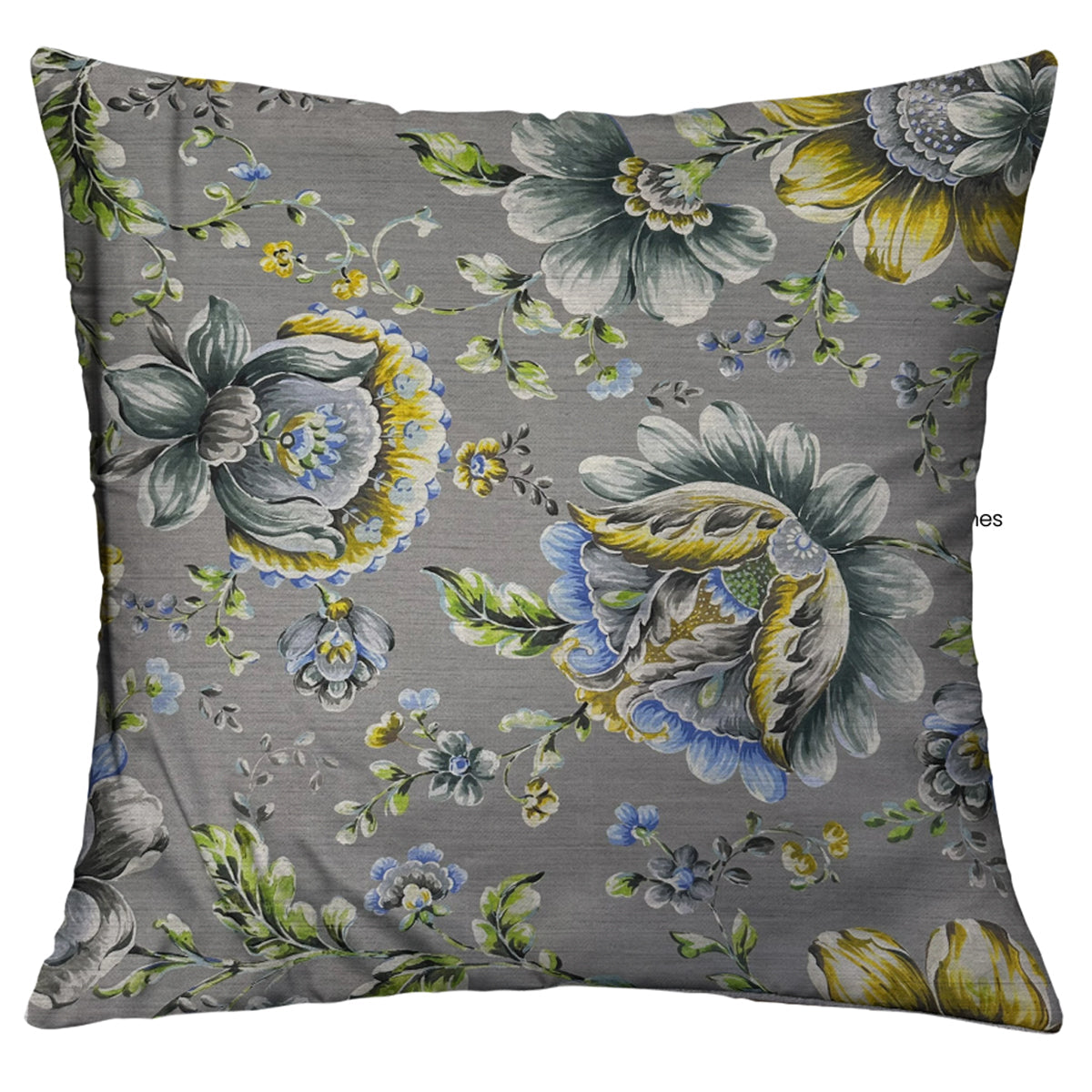 Floral Printed Throw Pillow Covers - 20 x 20 Inches