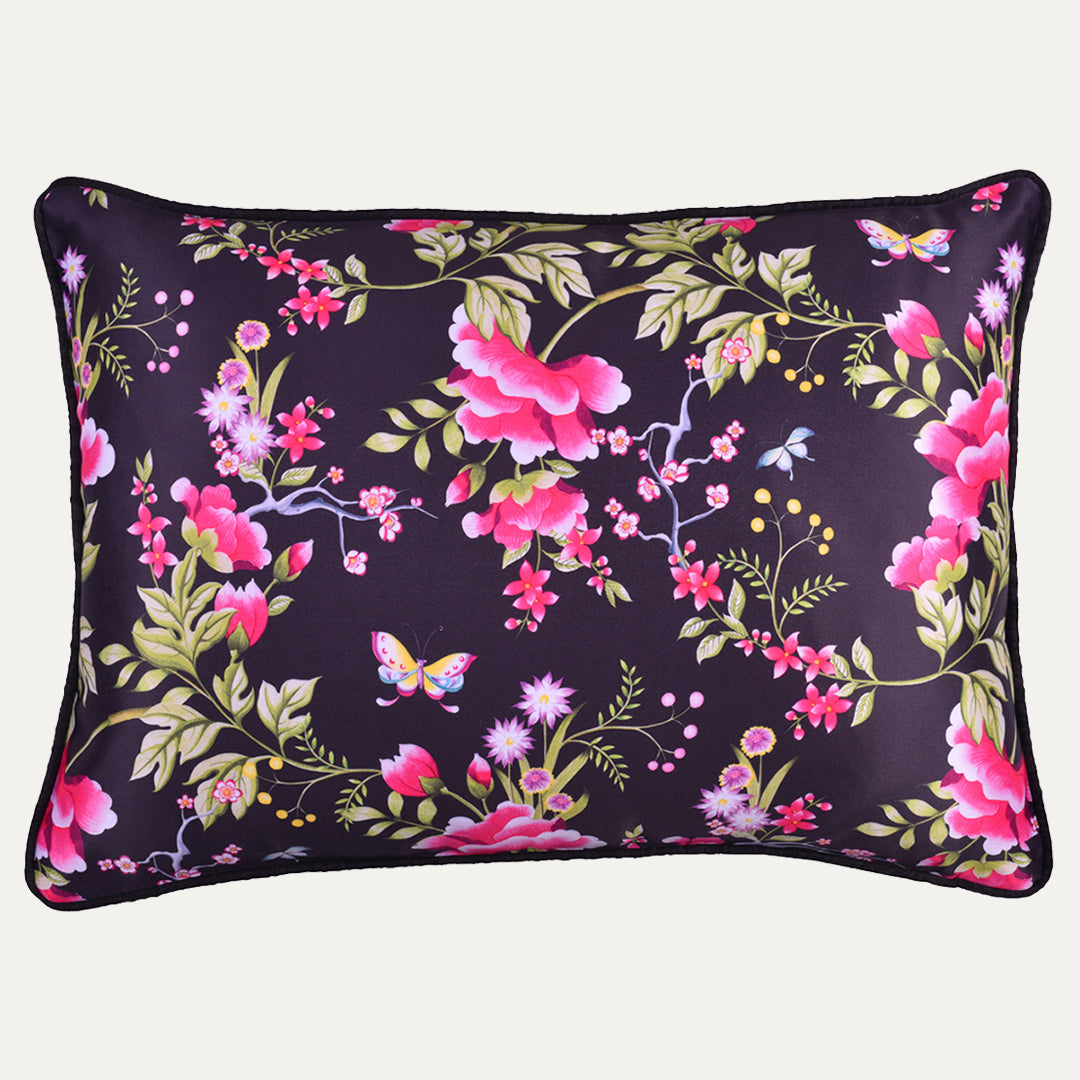 Floral Printed Throw Pillow Covers - 14 x 20 Inches