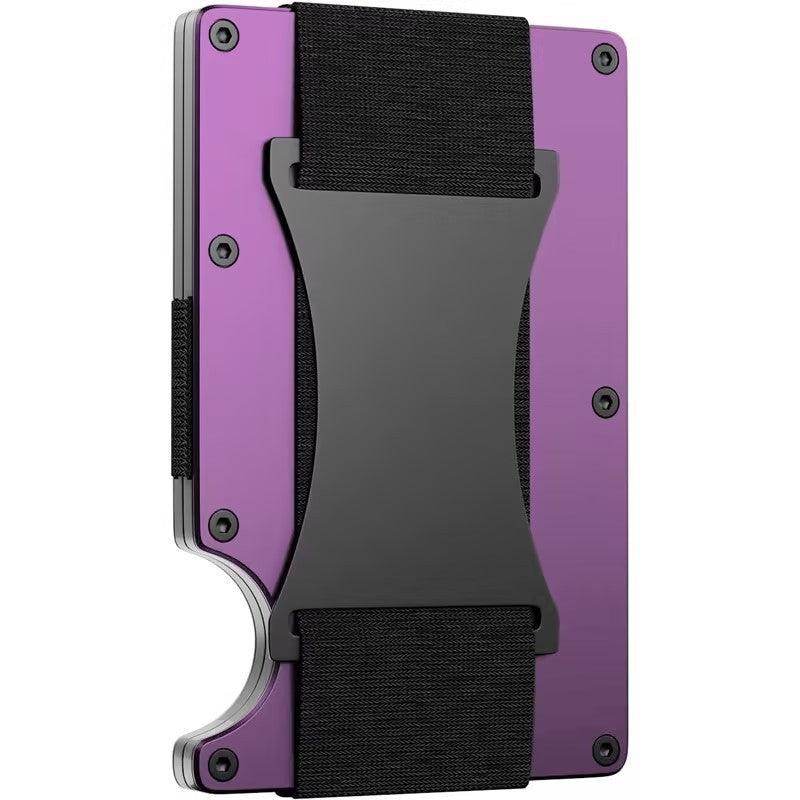 Carbon Fiber Wallet - RFID Blocking Metal Card Holder