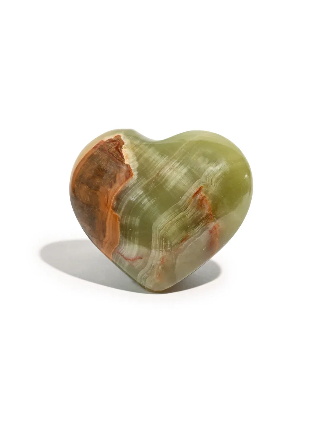 Natural Onyx Heart Stone