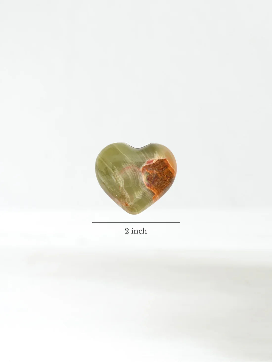 Natural Onyx Heart Stone
