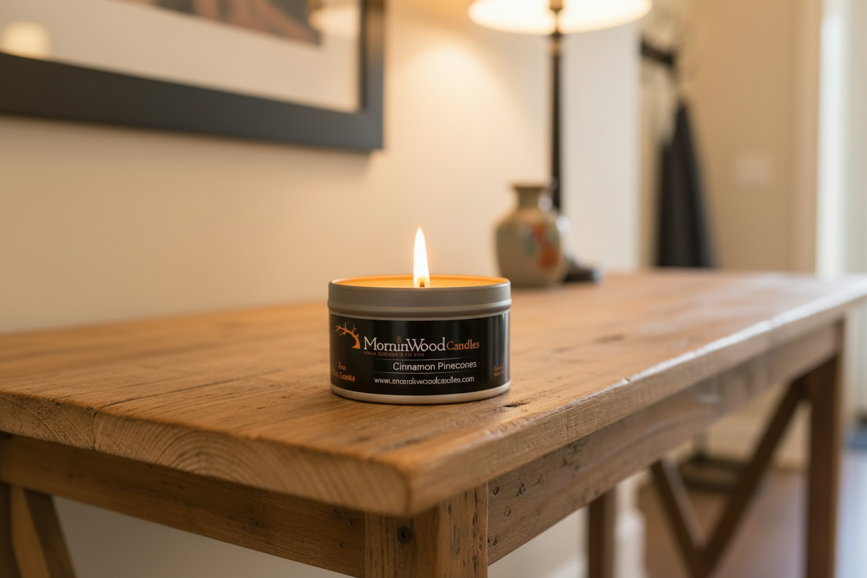 Cinnamon Pinecones - Soy Tin Collection