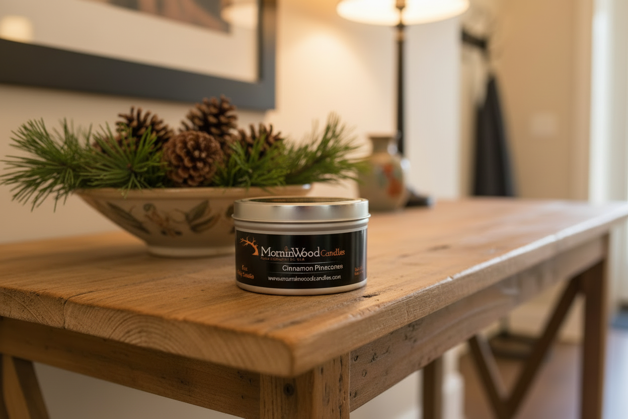 Cinnamon Pinecones - Soy Tin Collection