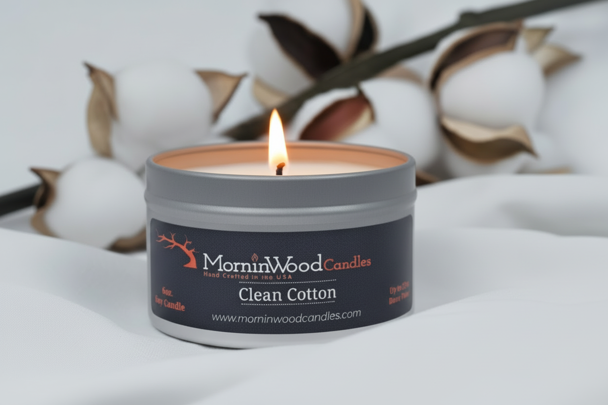 Clean Cotton - Soy Tin Collection