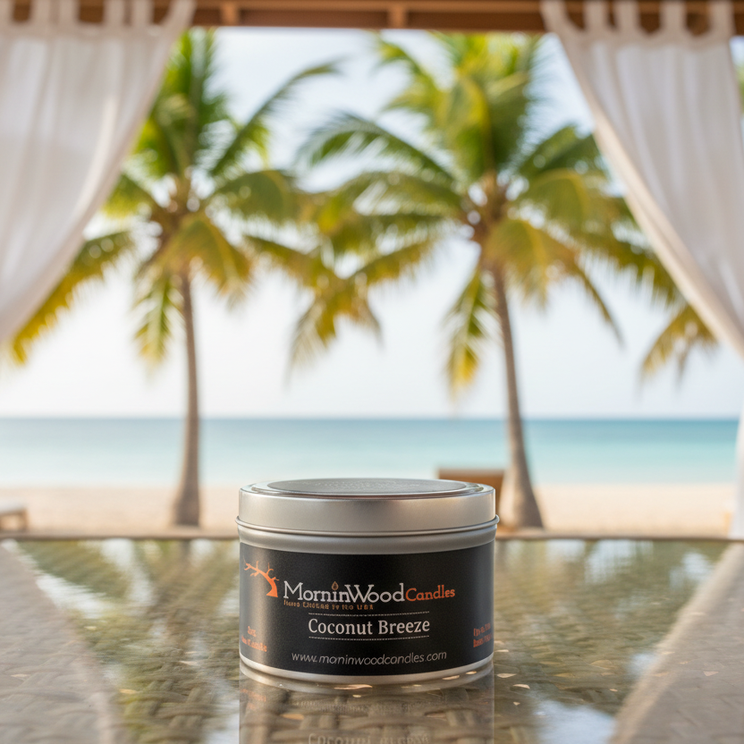 Coconut Breeze - Soy Tin Collection