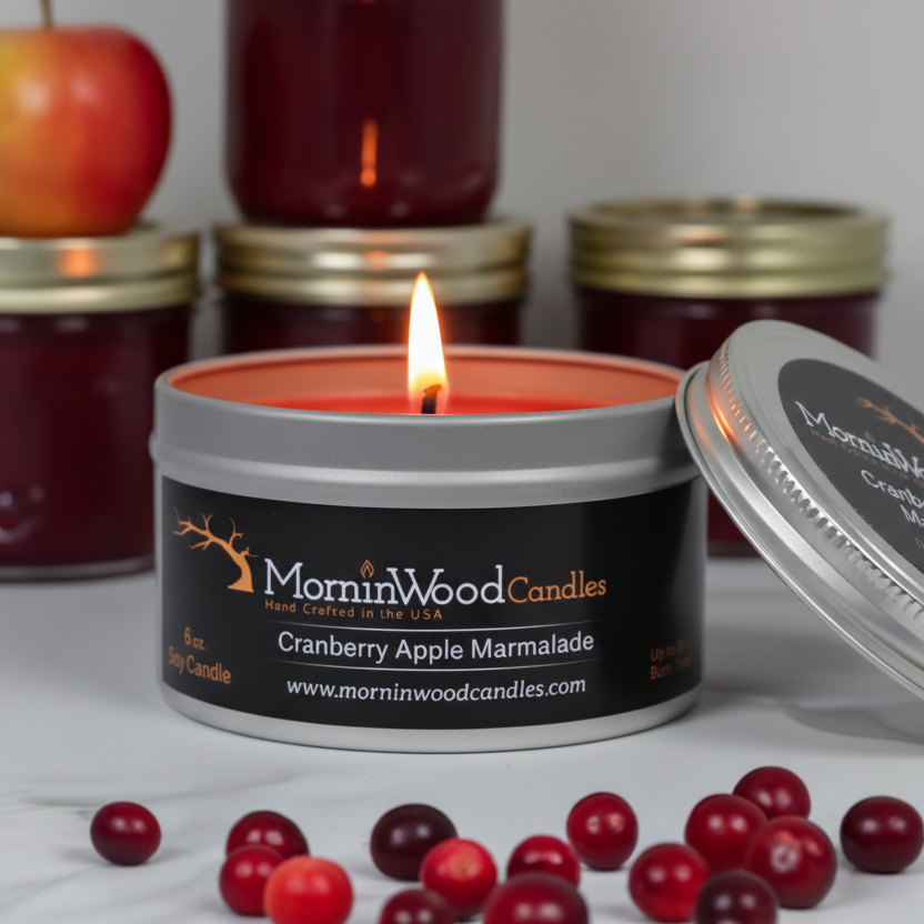 Cranberry Apple Marmalade - Soy Tin Collection