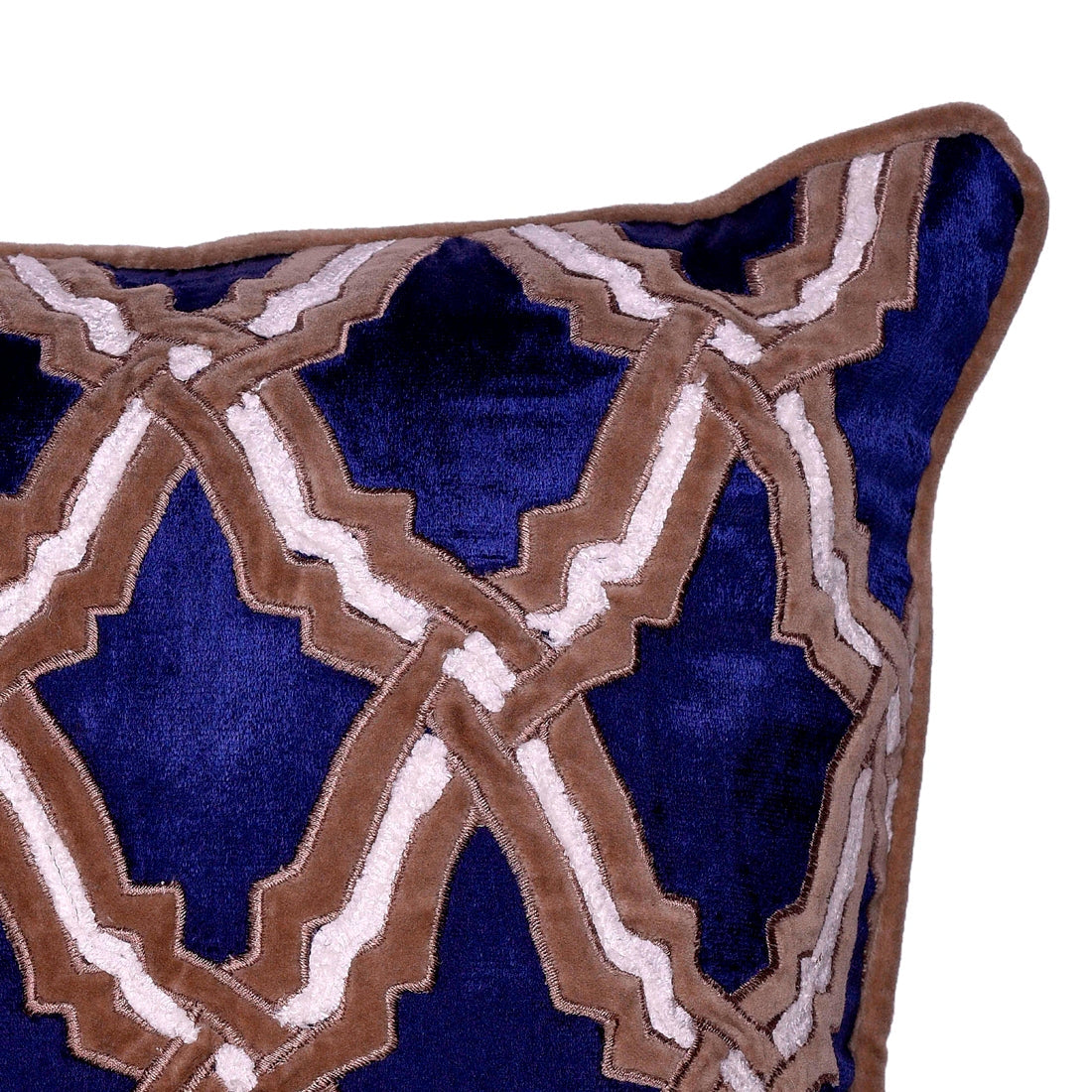 Navy Blue Throw Pillow Covers - Set of 2 and 4, 18 x 18 inches