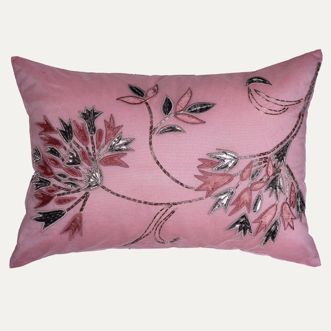Pink Throw Pillow Covers - Set of 2 and 4, 14 x 20 inches