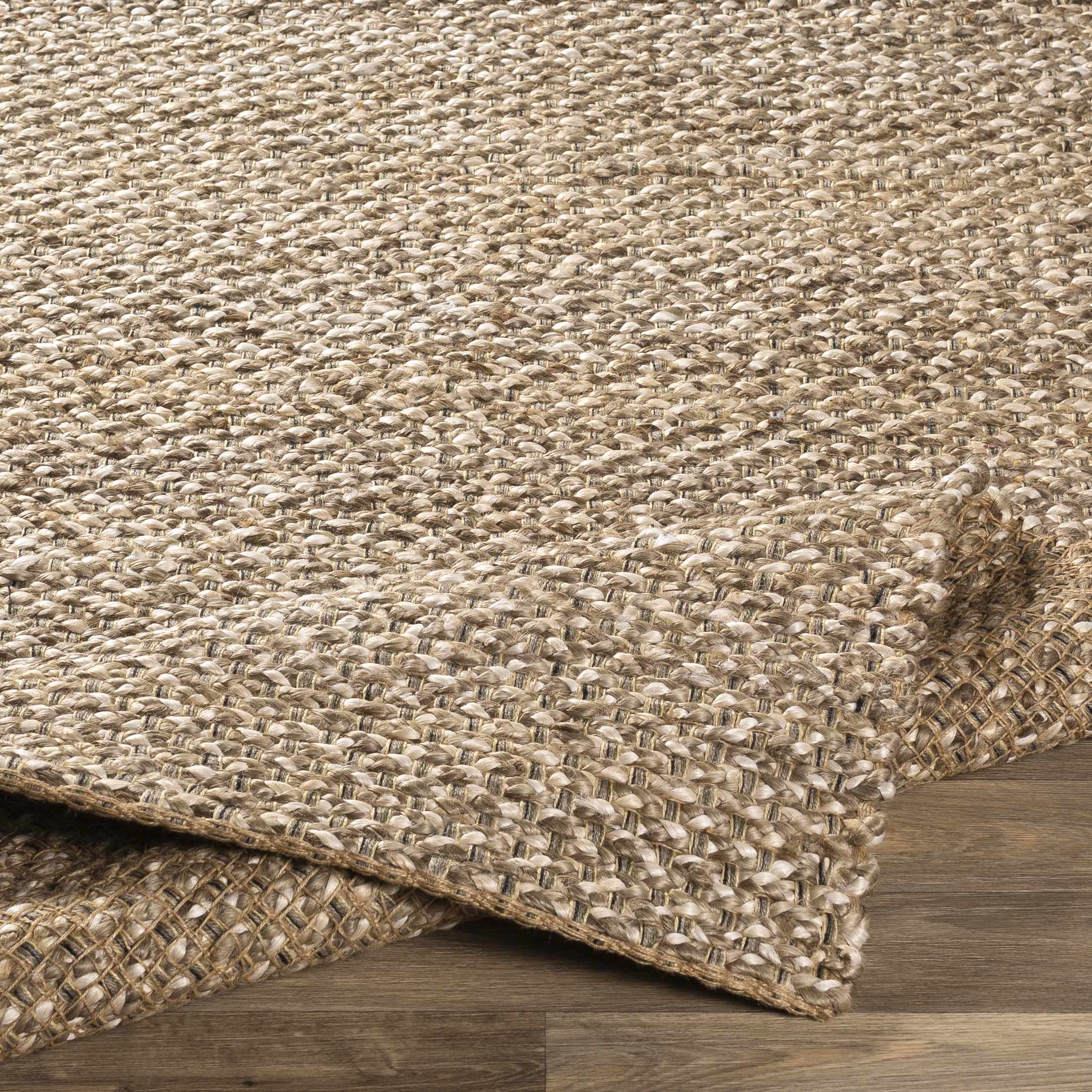 Caspar Jute 8ft Runner Rug