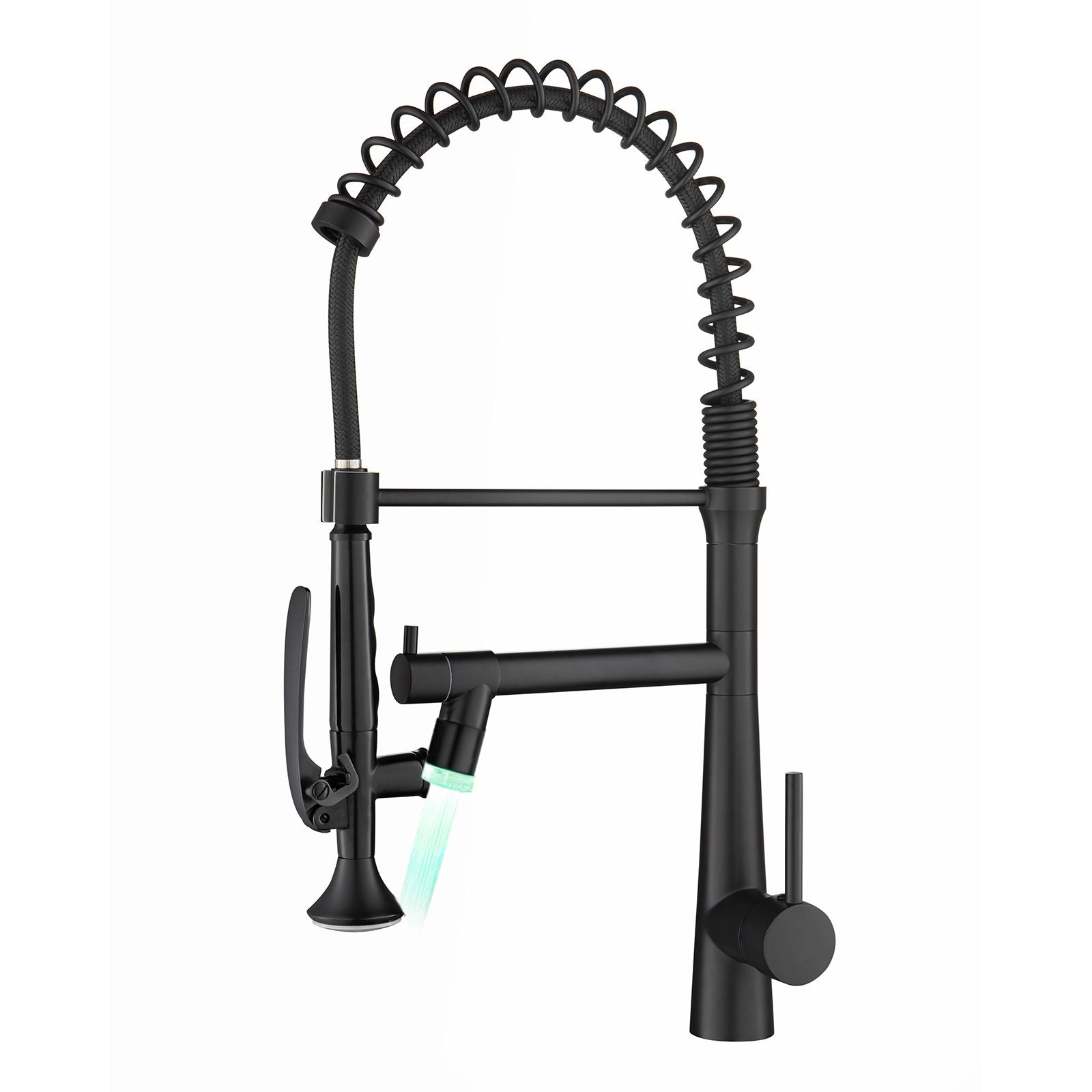 Pull Down Kitchen LED Sink Faucet with Sprayer(D0102H54Z68)