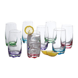 Karissa 8-Piece Glass Tumbler Set(D0102H597YY.)