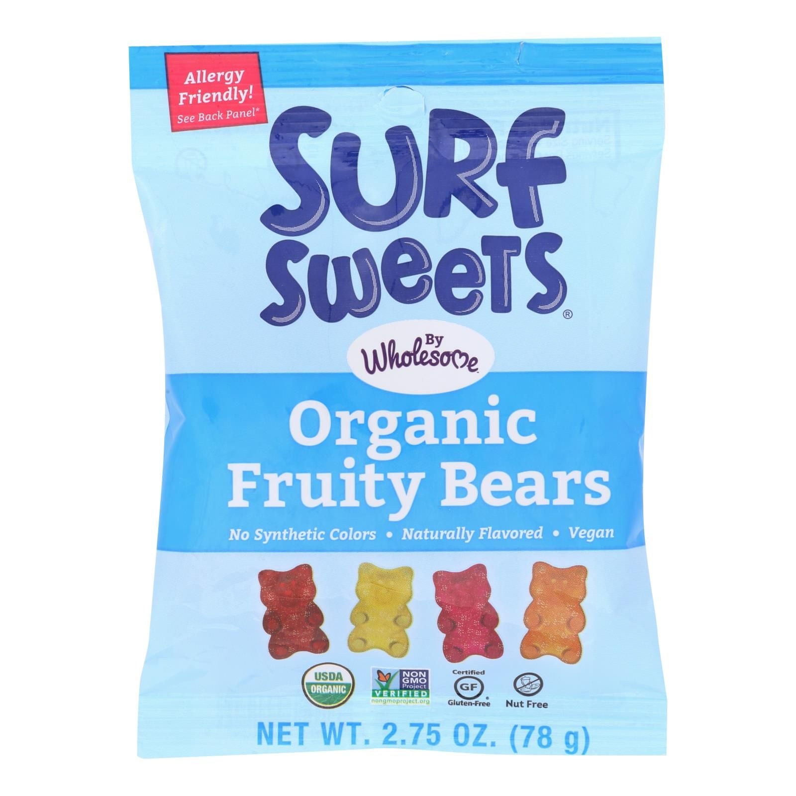 Surf Sweets Organic Fruity Bears - case Of 12 - 275 Oz(D0102H5KQRT)